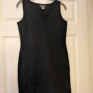 Banana Republic Black V-Neck Mini Dress